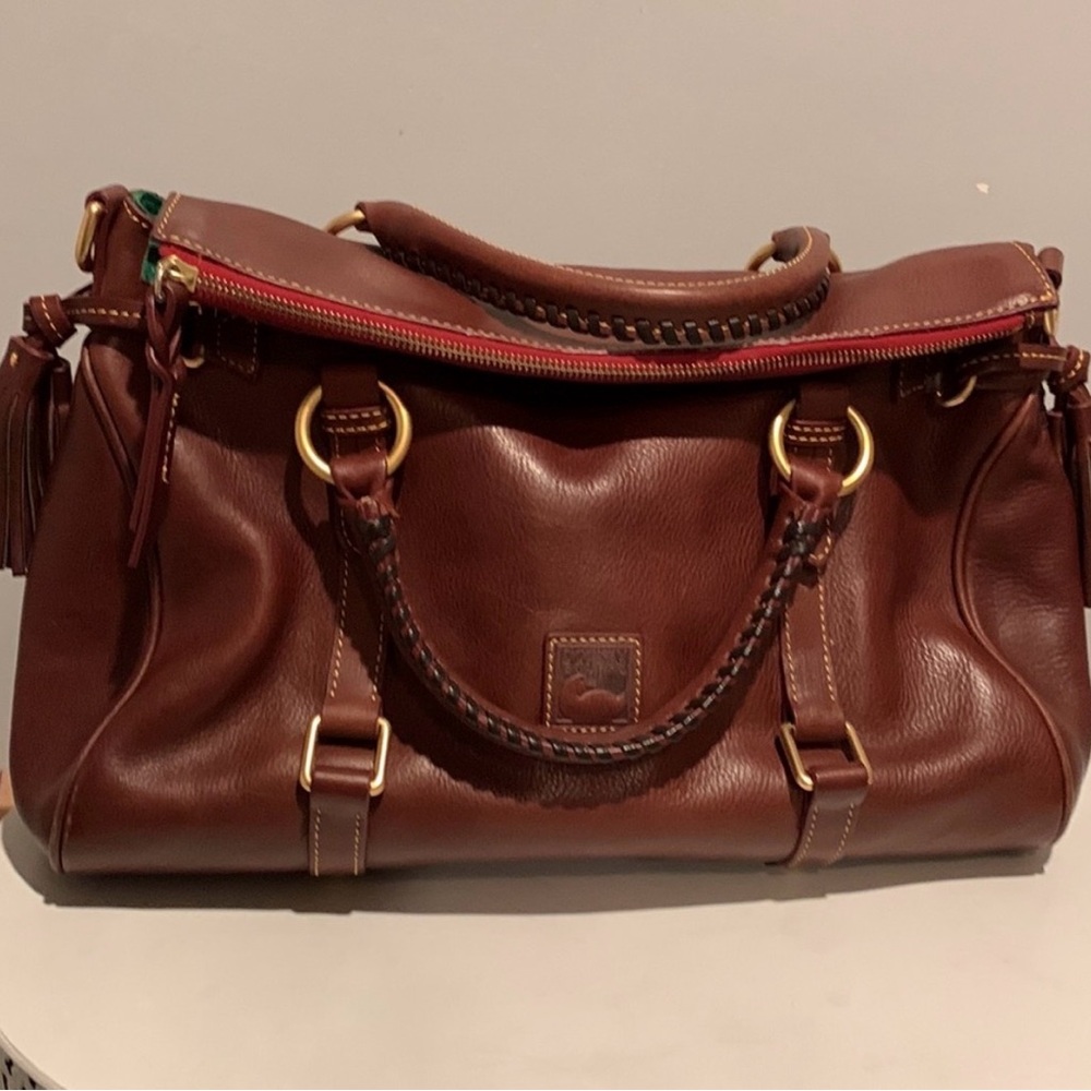 Dooney & Bourke Florentine Leather Satchel